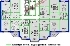 Типовая планировка дома серии П-44тм 18эт